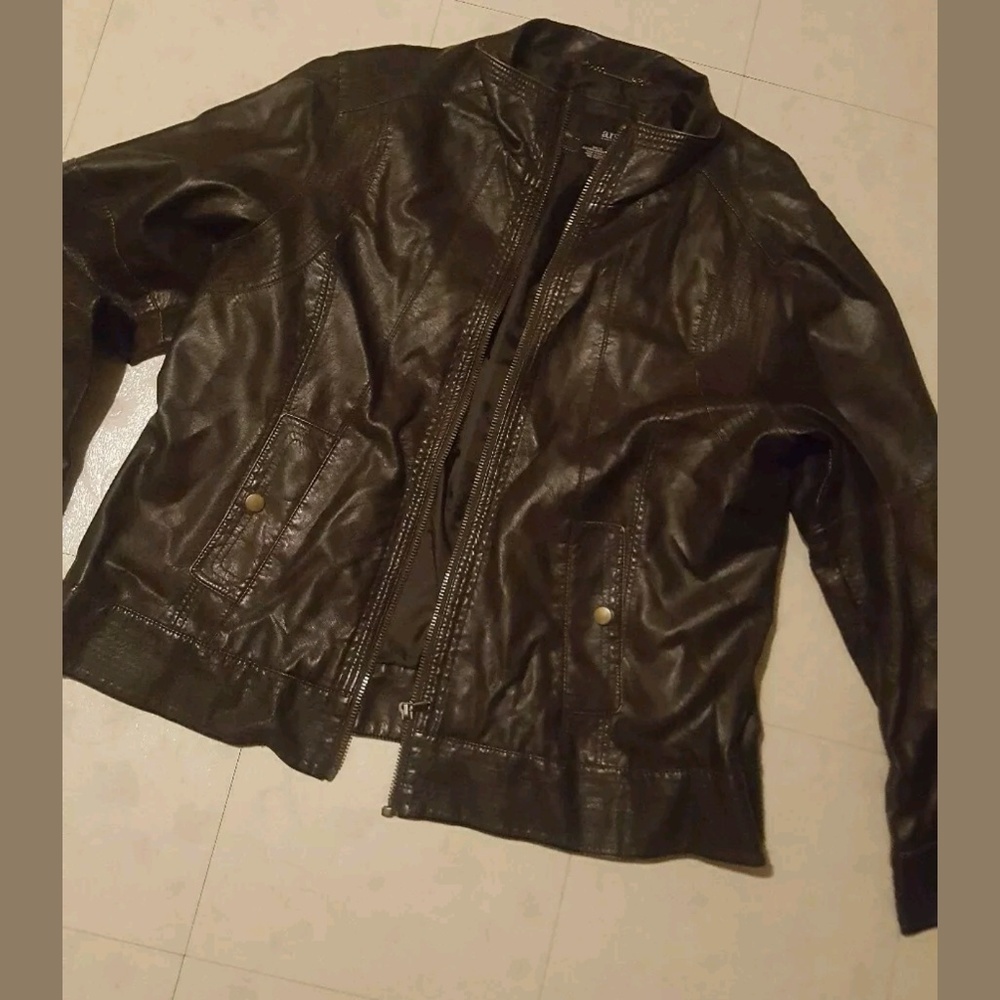 A New Approach Leather Jacket
